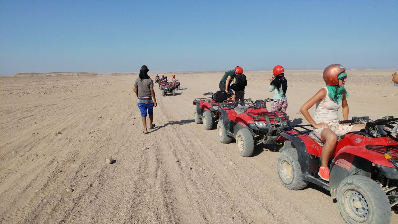 Super Desert safari by Quad from Hurghada